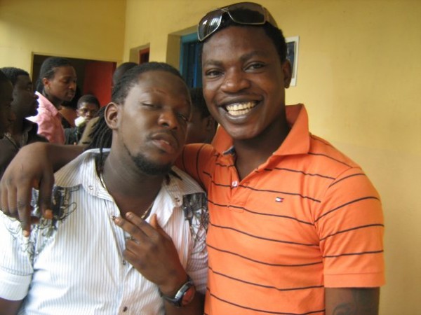 A Throwback photo of Timaya and K-Solo. Photo: Facebook