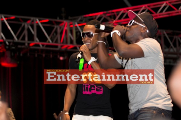 Flavour and M.i on stage