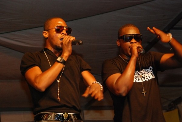 (Dbanj and Wande Coal during the Mo'hits Era. Photo: File)