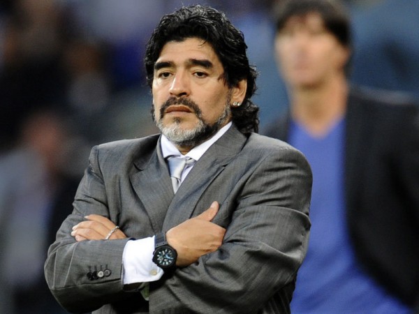 Diego Maradona. Photo:Getty Images