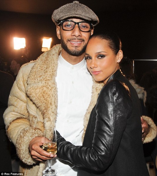 Swizz Beatz and Alicia Keys