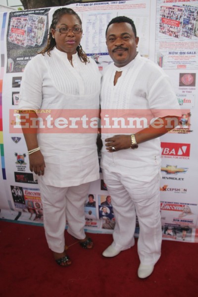 Victor Osuagwu and wife, Photo:File