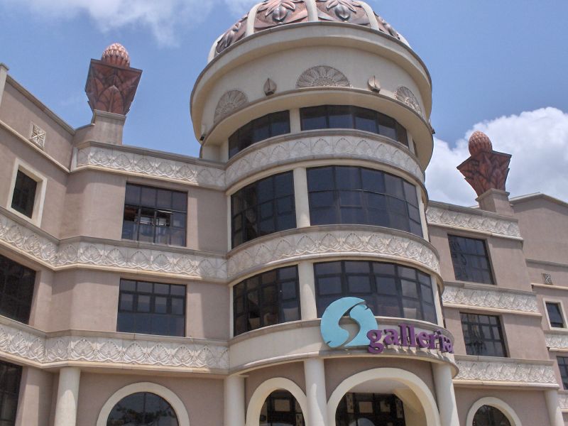 Frontal view of the Silverbird galleria, Victoria Island, Lagos. Photo: FIled