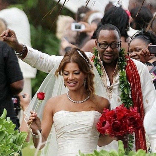Bobby Brown and his new bride Alicia Etheridge