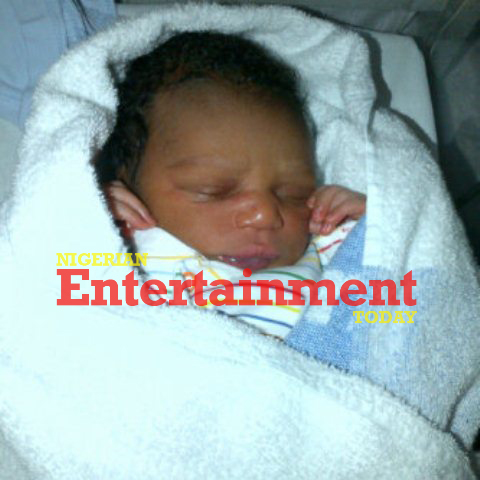 Mike and Omolara's baby boy