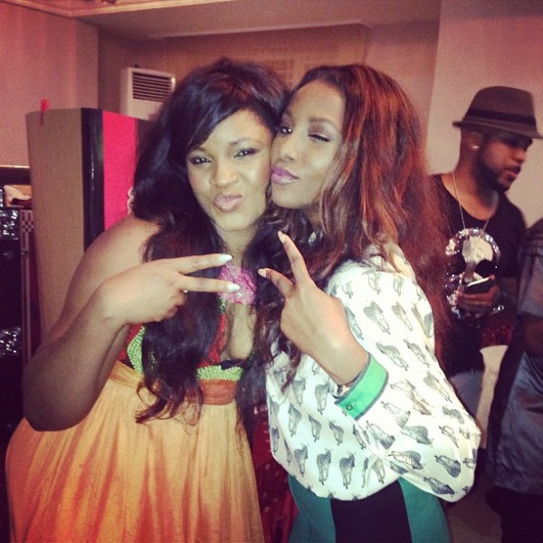 Omotola Jalade-Ekeinde celebrates 35th birthday - Omotola Jalade-Ekeinde, Genevieve Nnaji