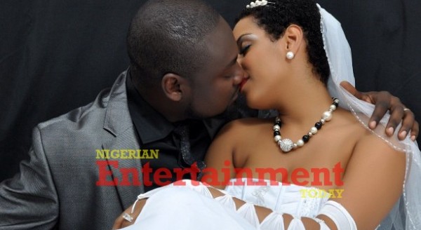 Yemi Blaq kissing Juliet Ibrahim copy