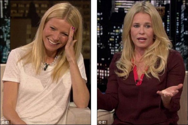 Chelsea Handler was had Gwyneth Paltrow talk about oral sex on her show. Photo: YouTube