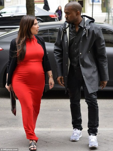 Kim Kardashian and Kanye West