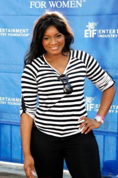 Omotola Jalade joins Halle Berry and others to support women with breast cancer