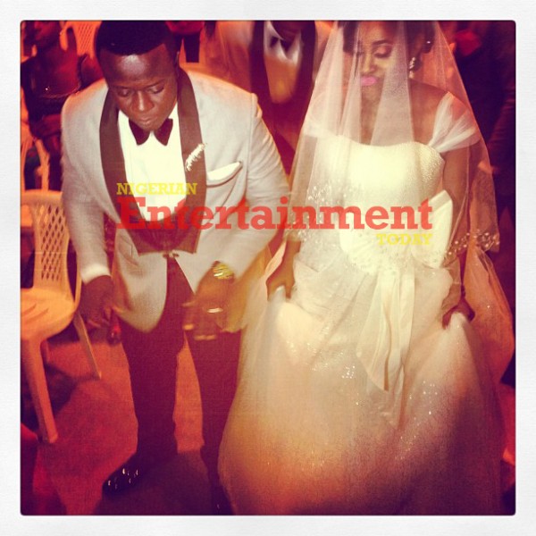 Akinlami 'Elenu' Julius and his bride Chinwe Anyanwu