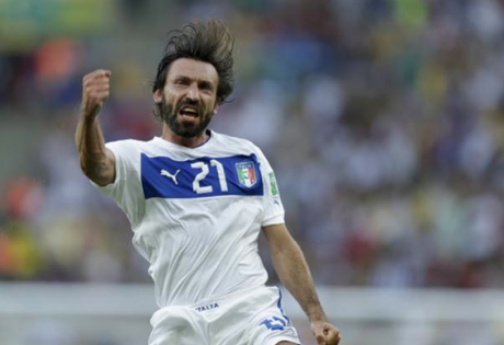 Andre Pirlo. Photo: forzaitalianfootball