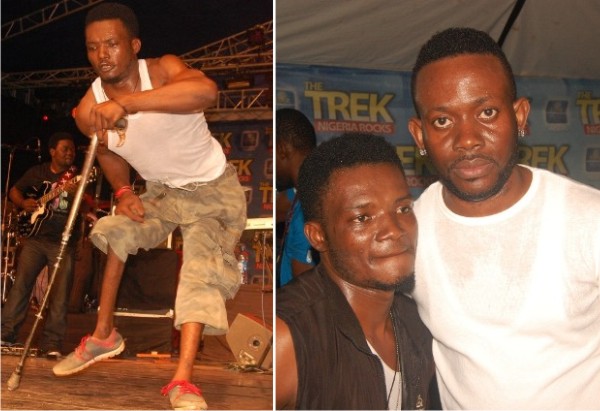 Chukwudi Ejiofor and J Martins at Star Trek Music concer, Owerri