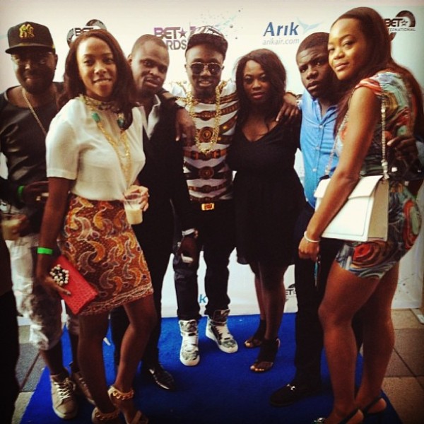 DJ Caise, Fade Ogunro, Tobi Sanni-Daniel, Ice Prince and others in Los Angeles