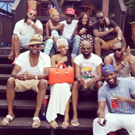 (From Top) - P.R.E, Efya, BOJ, Retta, eLDee, Banky W, Damilola Adegbite, Noble Igwe, Lynxxx and DJ Obi. Photo: Instagram