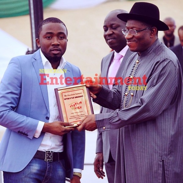 Ice Prince, Goodluck Jonathan, Bolaji Abdullahi