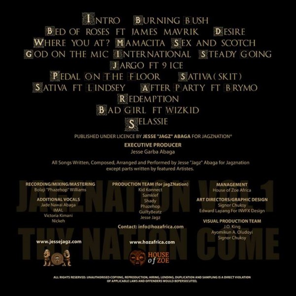 Jesse-Jagz-JagzNation-Album-Tracklist