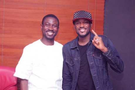 (NET Publisher Ayeni Adekunle Samuel and 2Face Idibia)