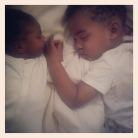 Tallulah and Tega Okojevoh. Photo: Instagram
