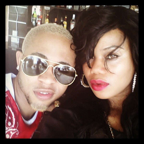 Toyin Lawani and 21-year-old lover