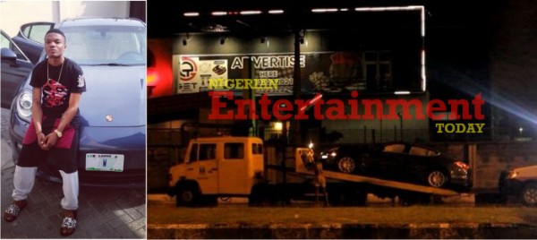 Wizkid's Porsche Panamera