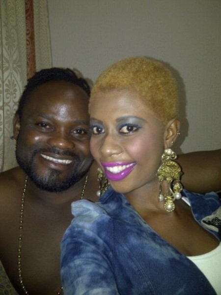 Selly and her boyfriend Praye Tieta