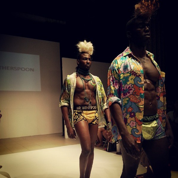 PHOTO: Tinsel actor, Gbenro Ajibade at the African Fashion Week New York