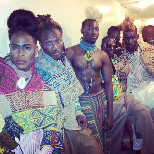 PHOTO: Tinsel actor, Gbenro Ajibade at the African Fashion Week New York