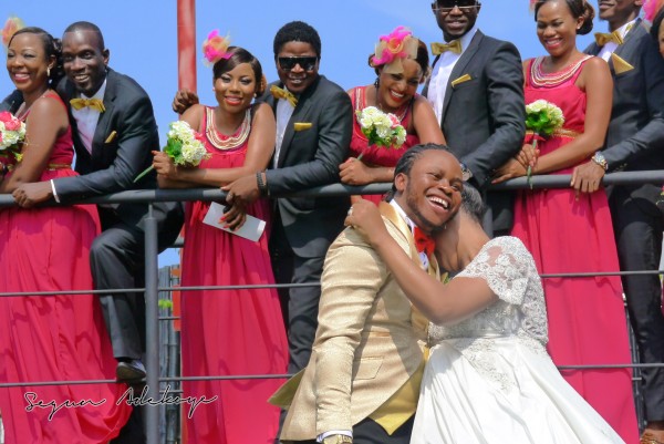 Adeyemi Adeosun and Sholatayo's wedding