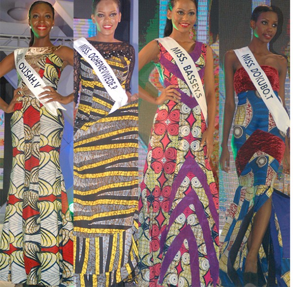 From left: Miss Olisah, Miss Oghenevwede, Miss Bassey and Miss Dokubo. Photo: Tokunbo Ibikunle