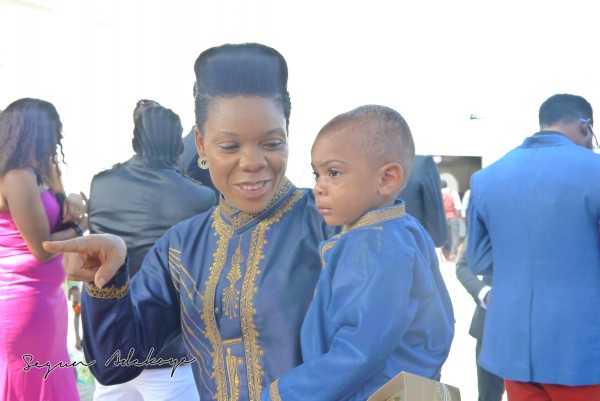 Kaffy and her son