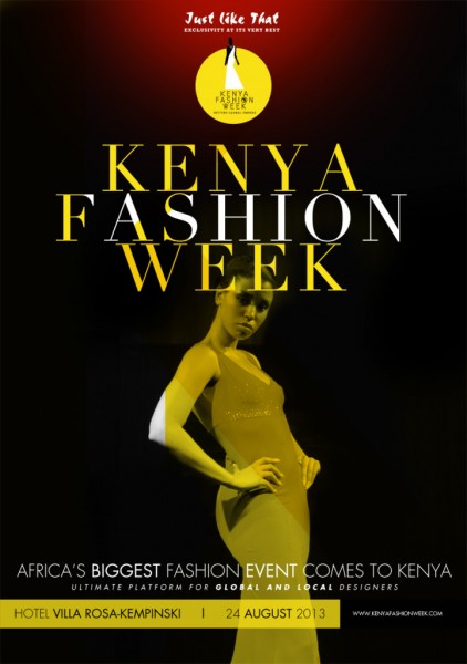 Kenya Fashion Week poster. Photo: 'Uberchicmichi'
