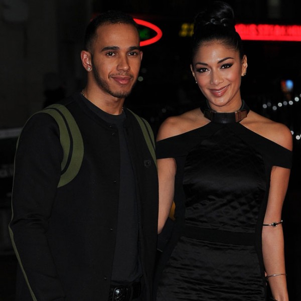 Lewis Hamilton and Nicole Scherzinger at the UK Premiere of 'Jack Reacher'. Photo: Bang Showbiz