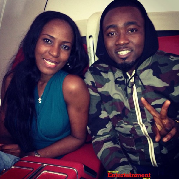 Linda Ikeji and Ice Prince on their way to Nigeria