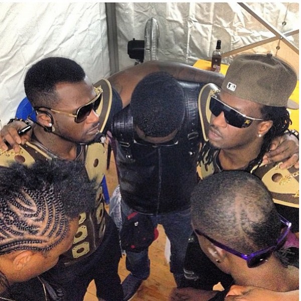 Massive love for P-Square in Congo