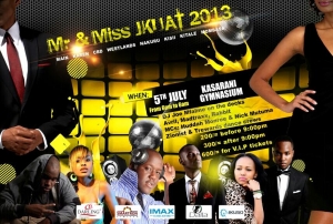 Mr and Mrs Jkuat 2013. Photo: Ghafla