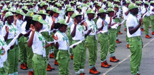 NYSC members. Photo: 'The Sun'
