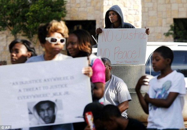 Rallies were due to be held in about 100 cities across the U.S. including Midland, Texas