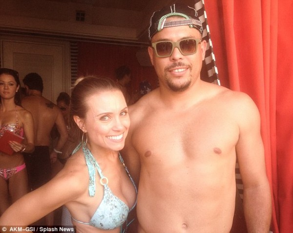 Ronaldo enjoyed a pool party with Lionel Messi and other friends at the Encore Hotel and Casino earlier this month. Photo-:Dailymail