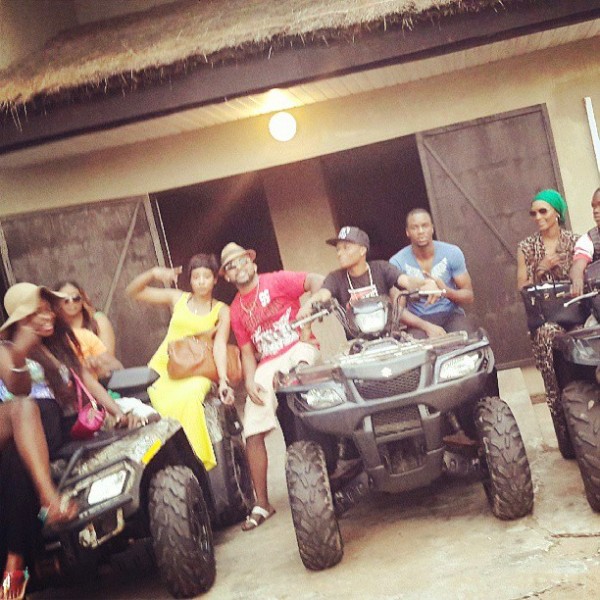 Summertime Lagos Banky W. Wizkid cooling off (1)