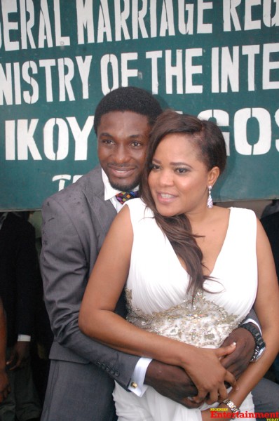 Adeniyi Johnson and Toyin Aimakhu