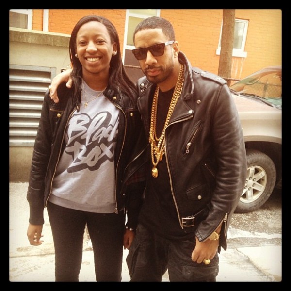 Wondagurl and Ryan Leslie. Photo: Instagram Wondagurl and Ryan Leslie. Photo: Instagram