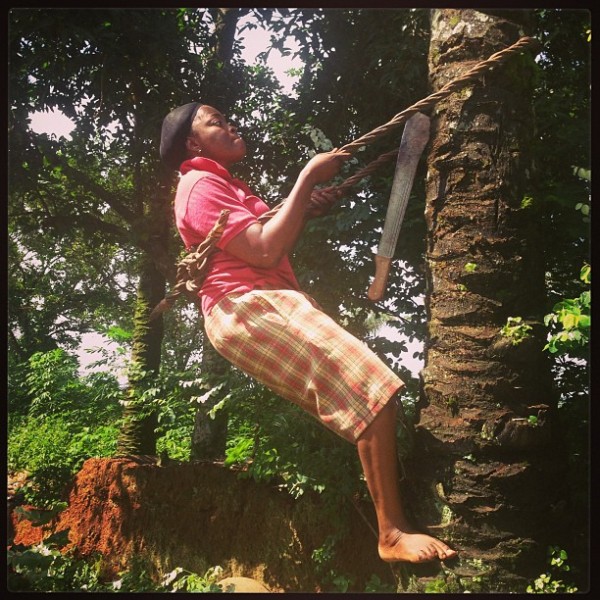 PHOTO: Funke Akindele plays palmwine tapper in ‘Village Champion’