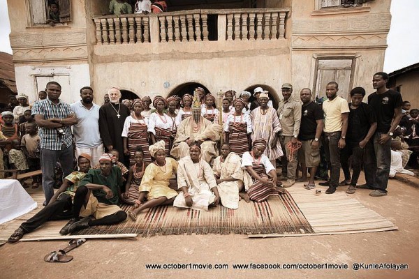 Behind-the-scene shost from 'October 1' movie - Actors and Team Members