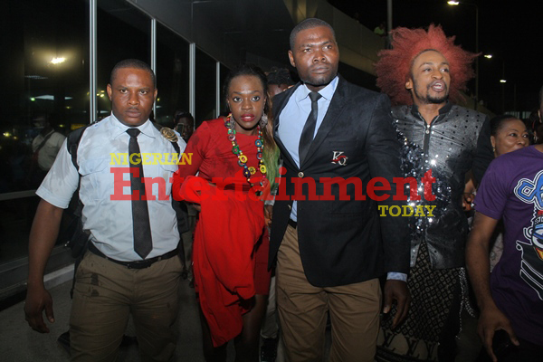 Beverly, Melvin return to Nigeria (6)