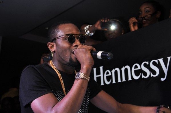 D'banj performing on stage