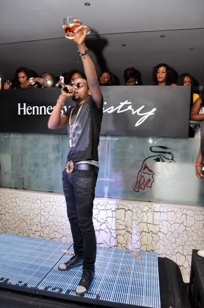 D'banj performing on stage