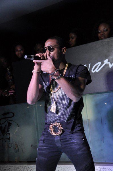 D'banj performing on stage