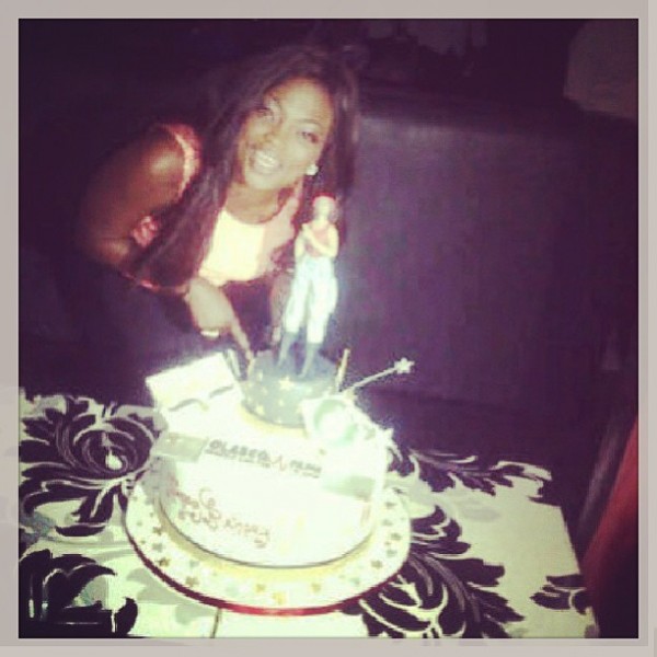 Funke Akindele's surprise birthday party - Cake, Cake, Cake,
