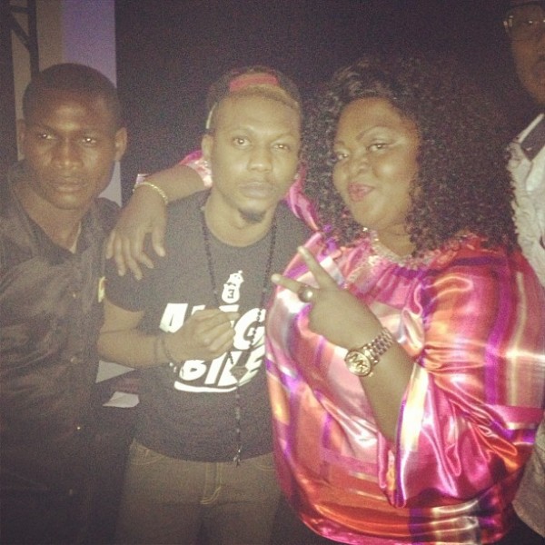 Funke Akindele's surprise birthday party - Reminisce and Eniola Badmus Funke Akindele's surprise birthday party - Reminisce and Eniola Badmus